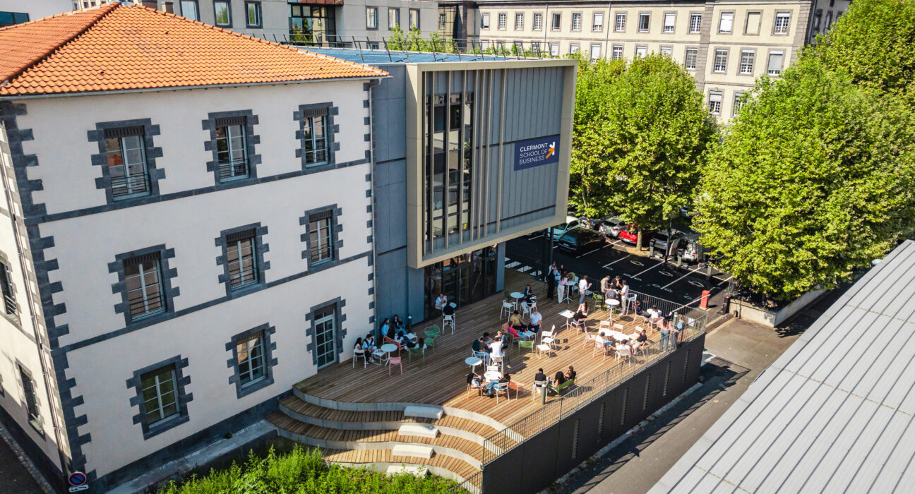vue aérienne du campus de Clermont SB